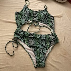 Animal Prince One Piece Swimsuit Size L